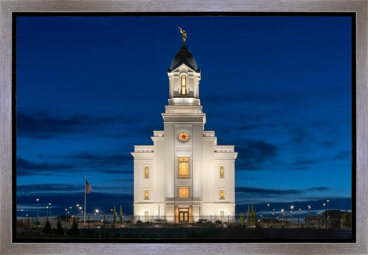 Cedar City Eternal Light Gallery Wrap