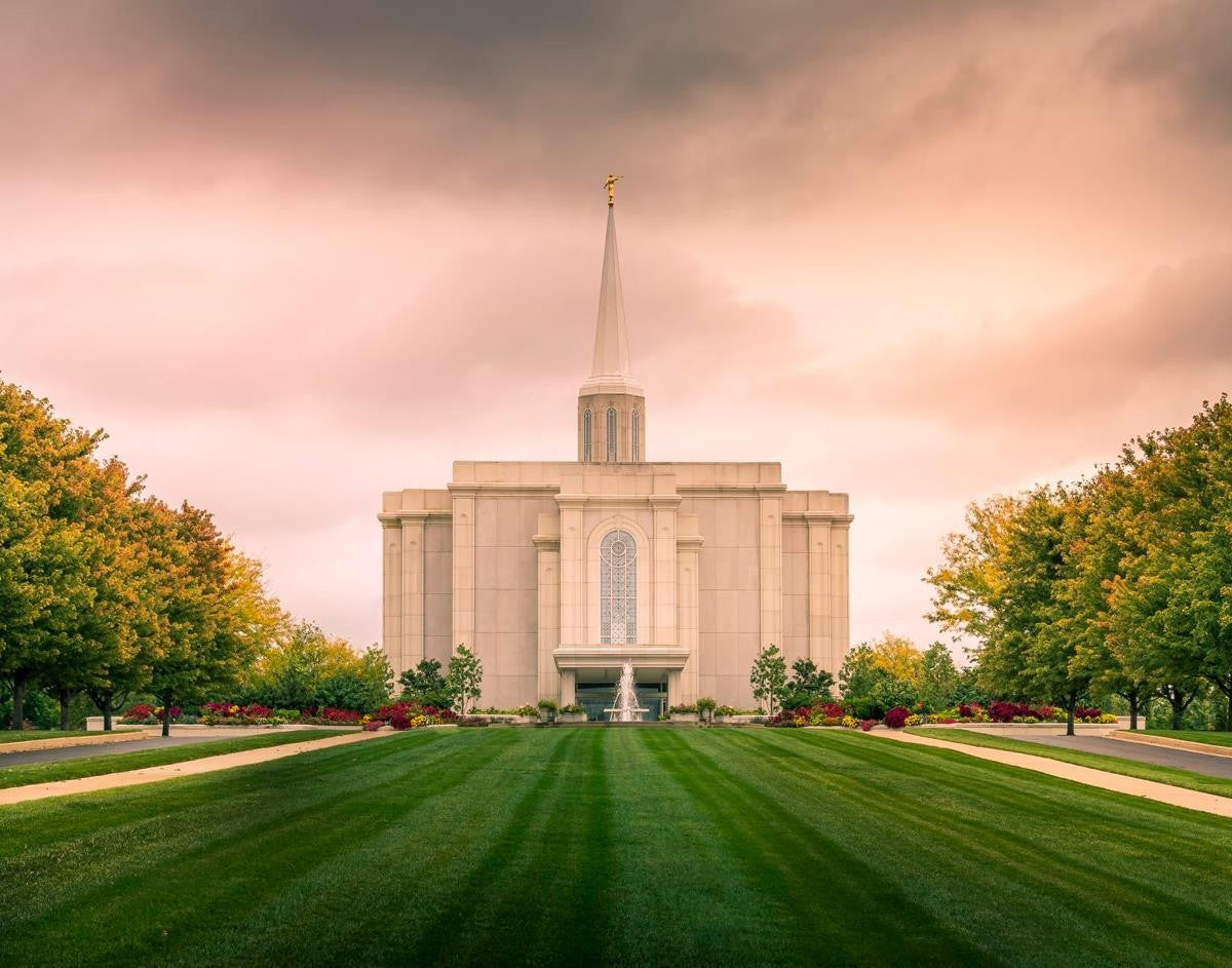 St. Louis Temple Brighter Days Ahead Gallery Wrap
