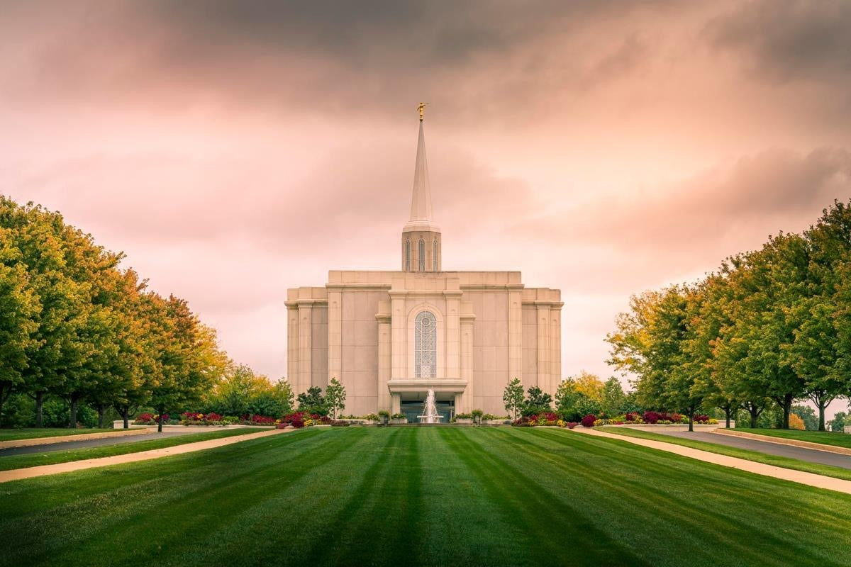 St. Louis Temple Brighter Days Ahead Gallery Wrap