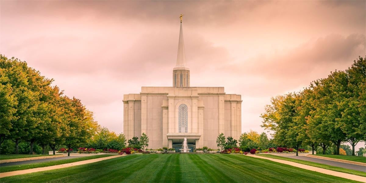 St. Louis Temple Brighter Days Ahead Gallery Wrap