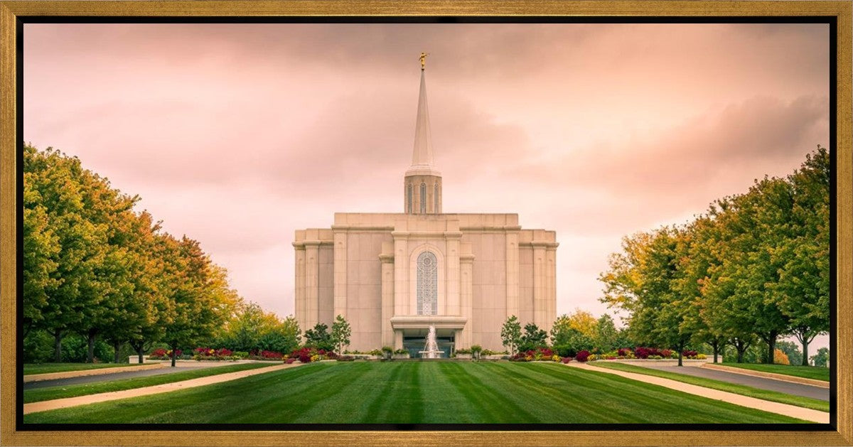 St. Louis Temple Brighter Days Ahead Gallery Wrap