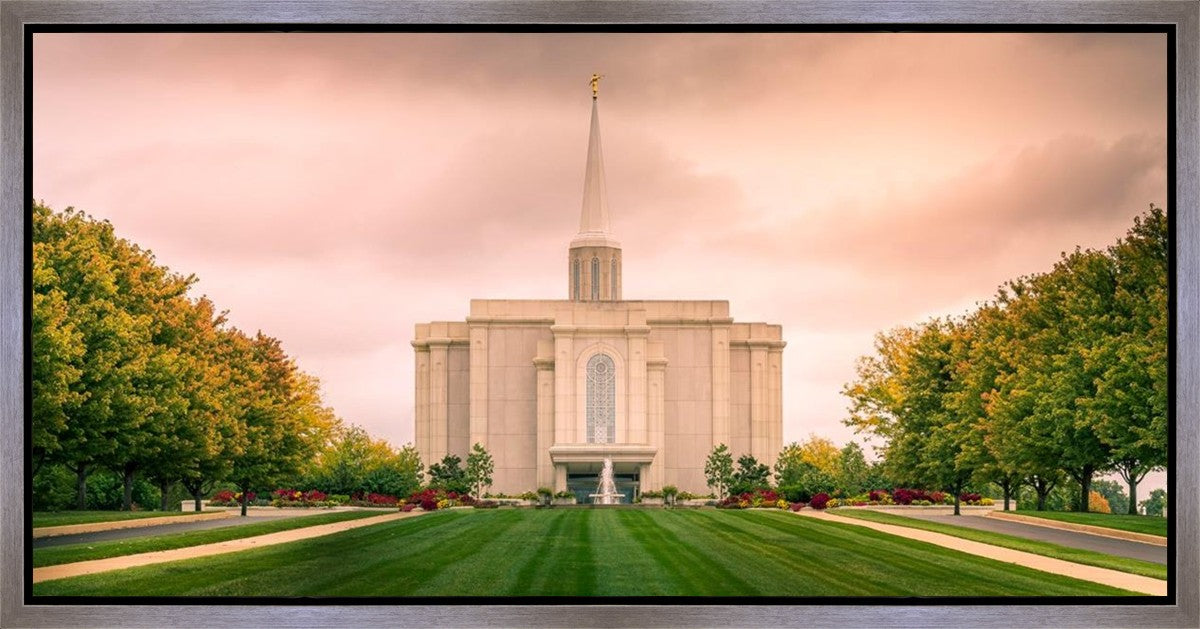 St. Louis Temple Brighter Days Ahead Gallery Wrap