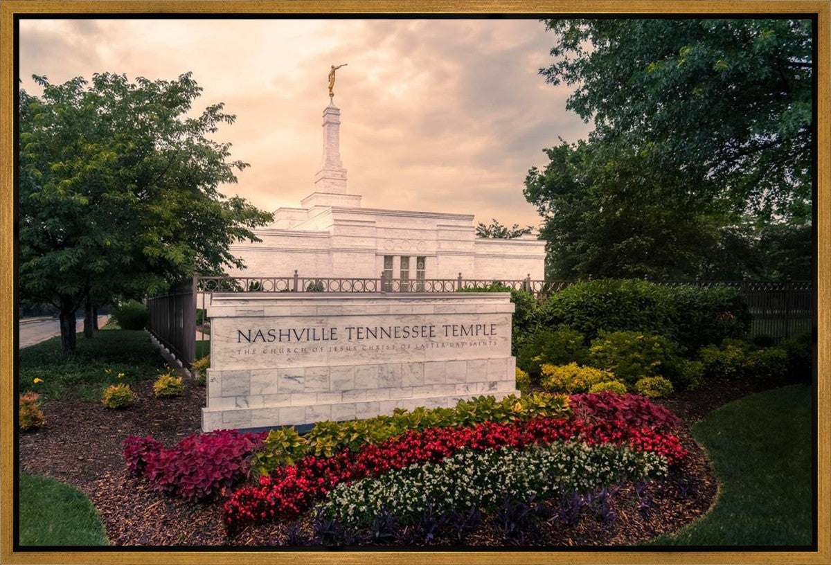 Nashville After The Storm Gallery Wrap