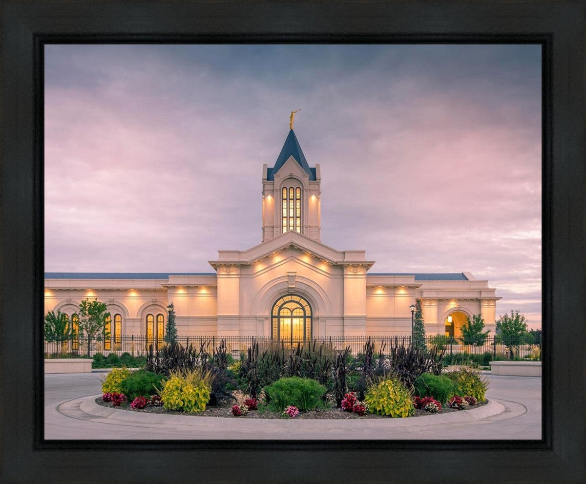 Fort Collins Temple Eternal Garden Gallery Wrap