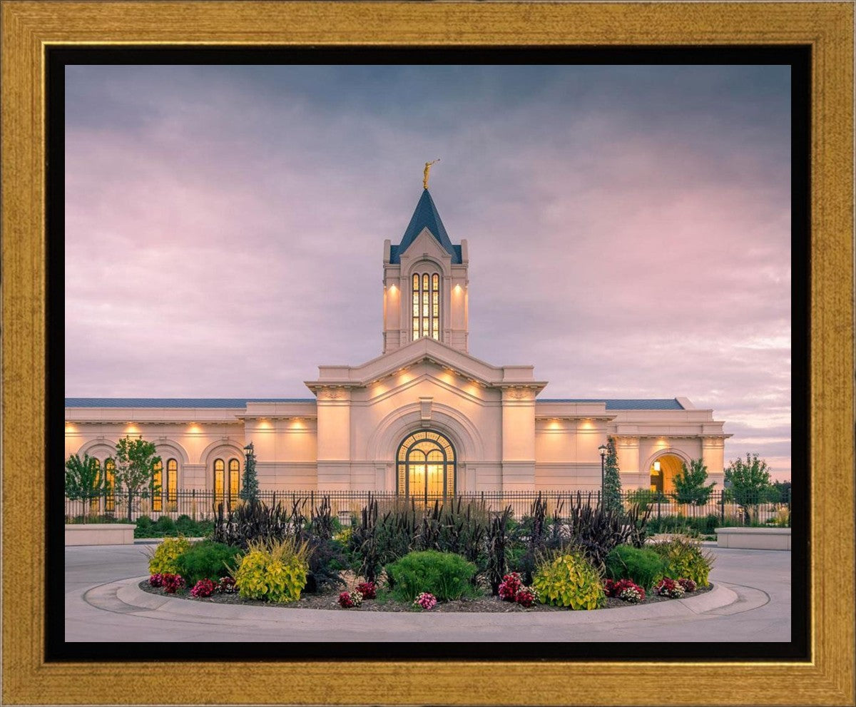 Fort Collins Temple Eternal Garden Gallery Wrap