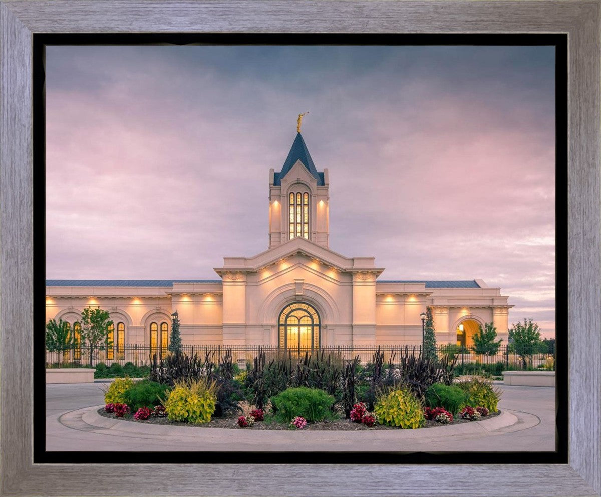 Fort Collins Temple Eternal Garden Gallery Wrap