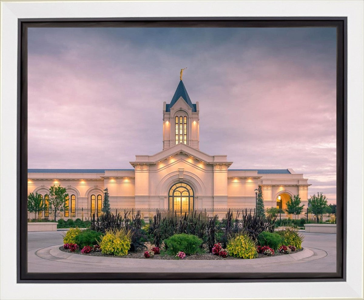 Fort Collins Temple Eternal Garden Gallery Wrap