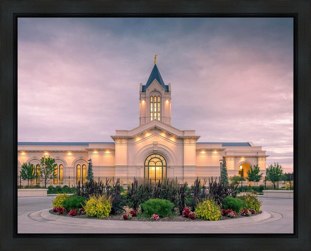 Fort Collins Temple Eternal Garden Gallery Wrap