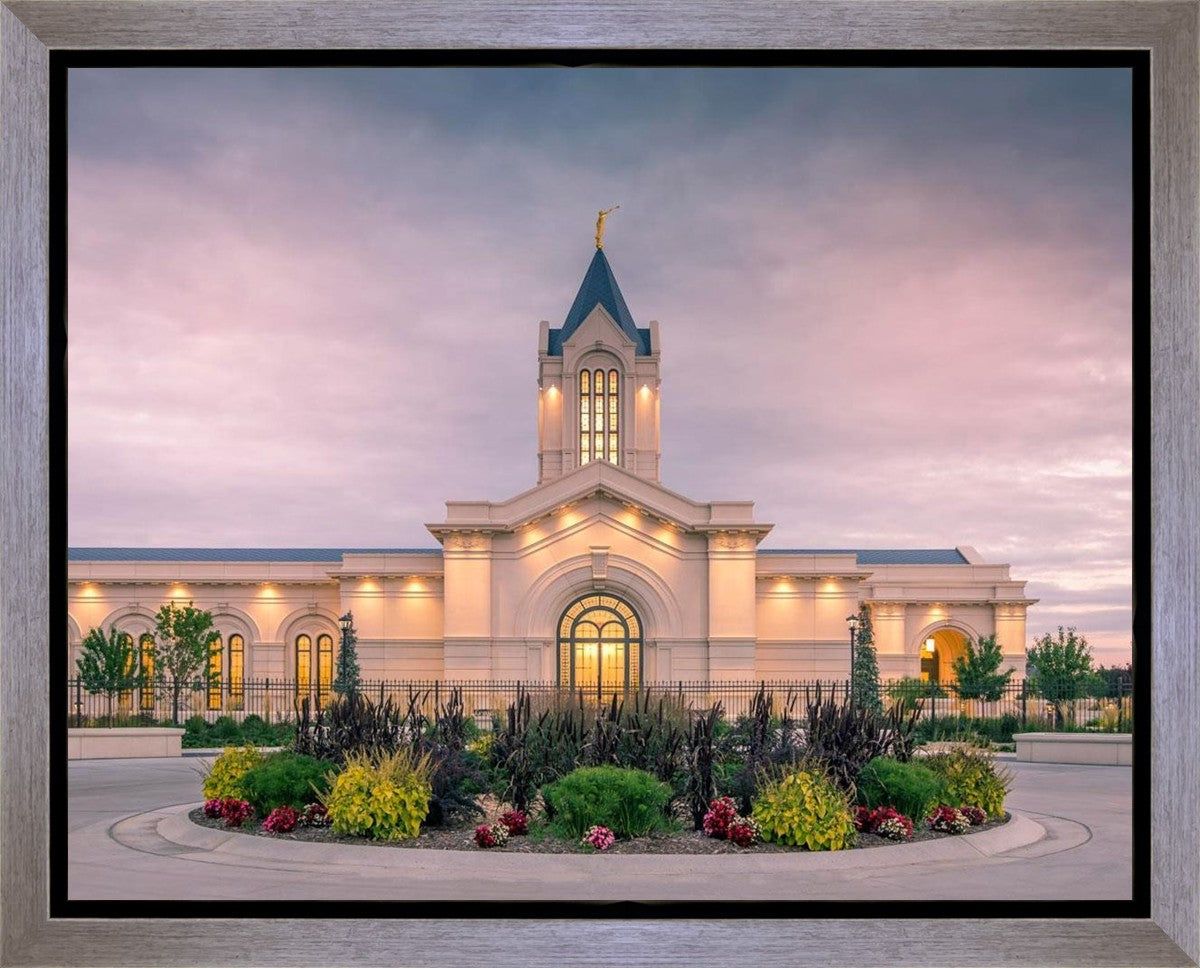 Fort Collins Temple Eternal Garden Gallery Wrap