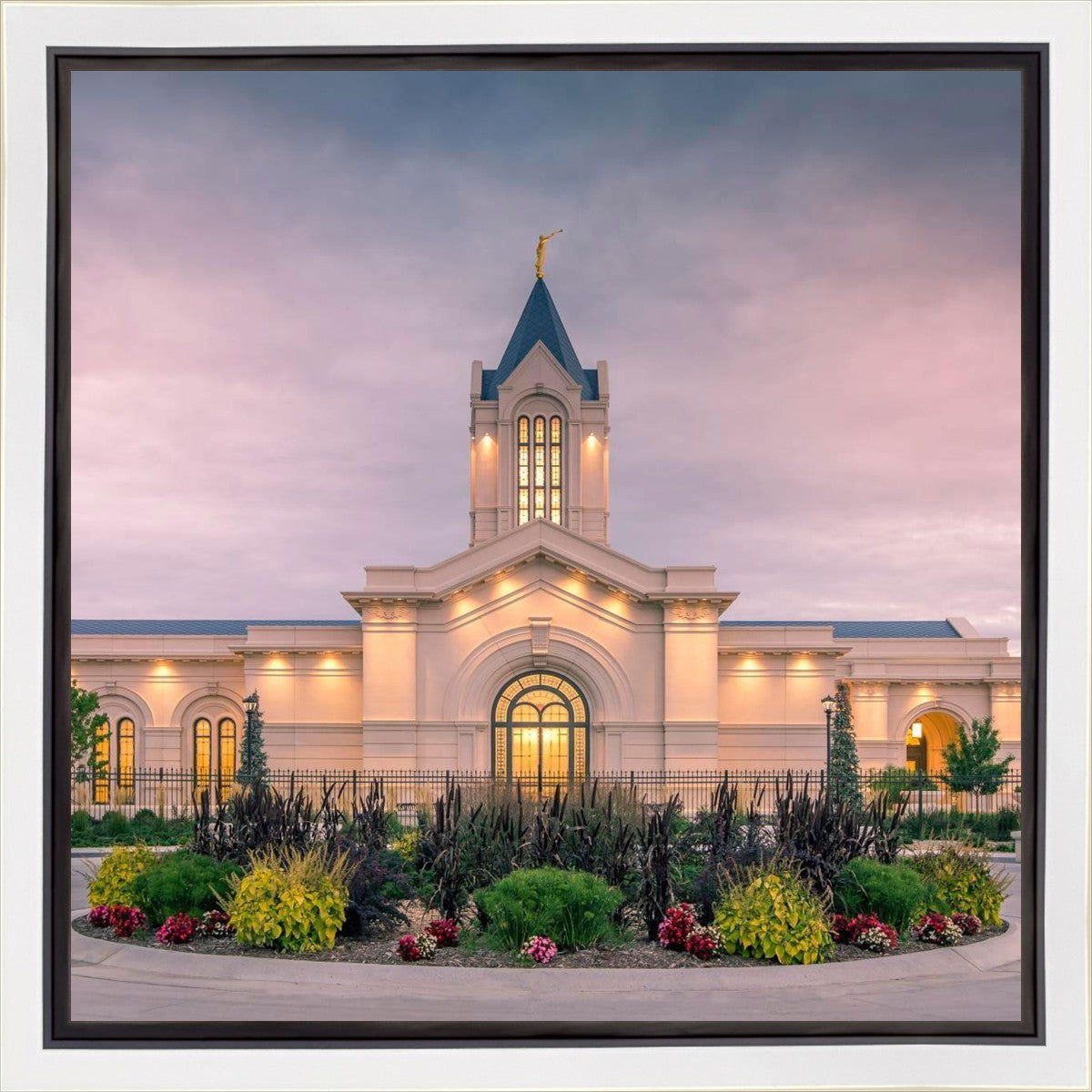 Fort Collins Temple Eternal Garden Gallery Wrap