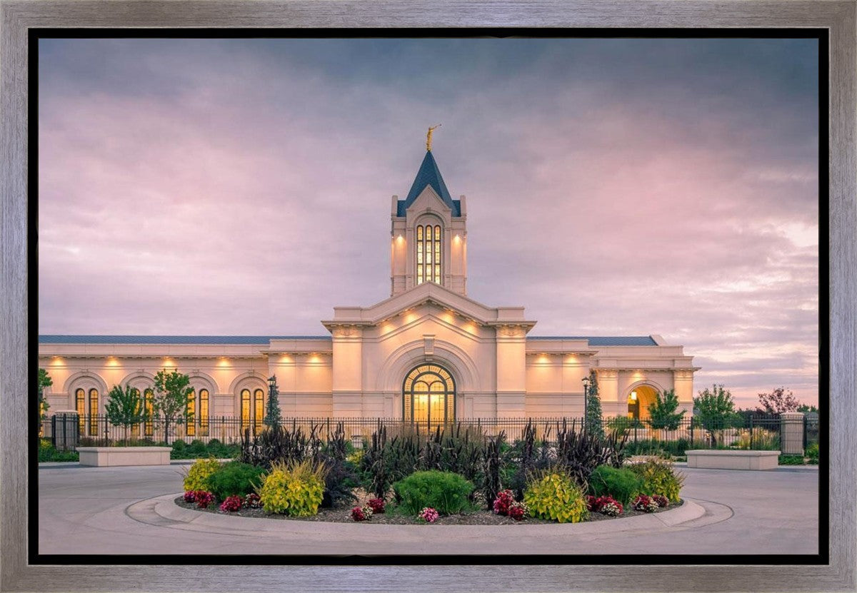 Fort Collins Temple Eternal Garden Gallery Wrap