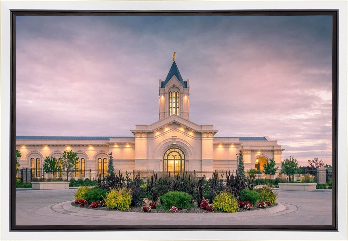 Fort Collins Temple Eternal Garden Gallery Wrap