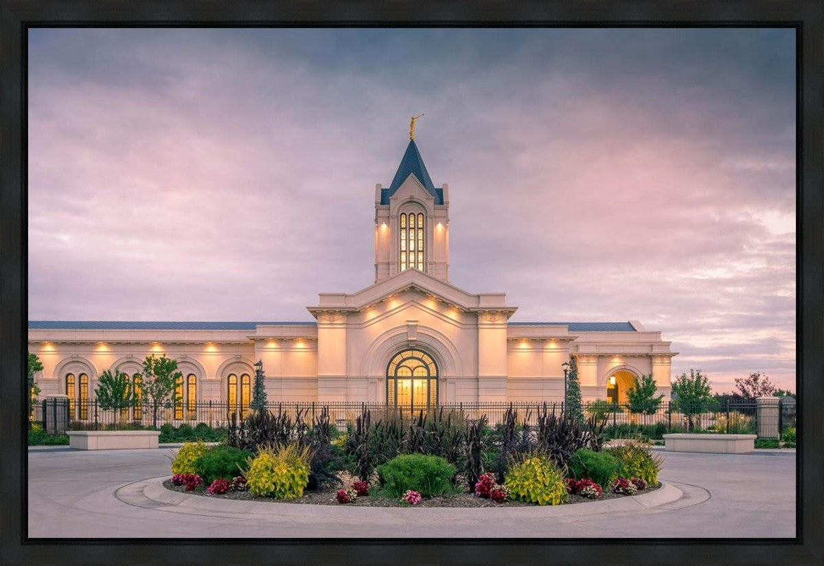 Fort Collins Temple Eternal Garden Gallery Wrap
