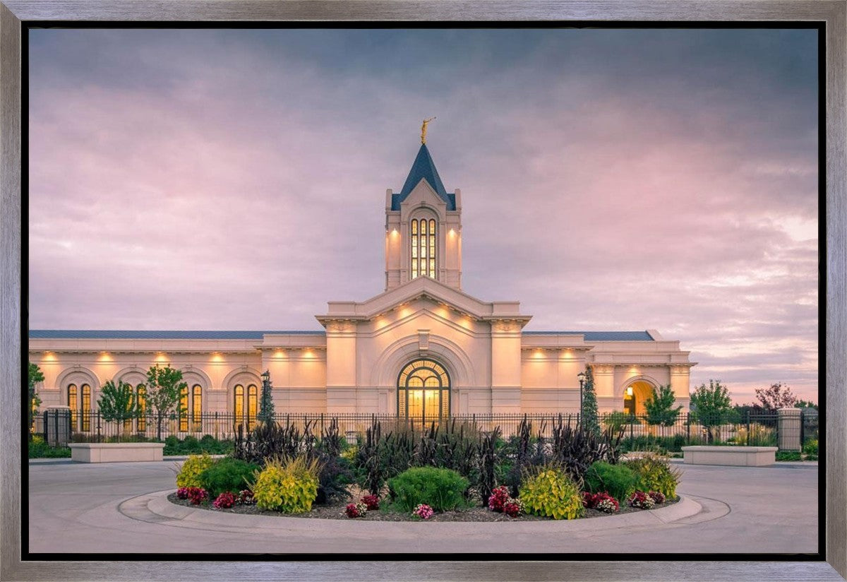 Fort Collins Temple Eternal Garden Gallery Wrap