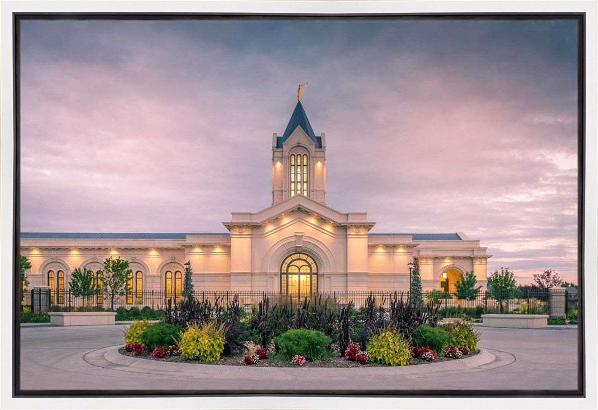 Fort Collins Temple Eternal Garden Gallery Wrap
