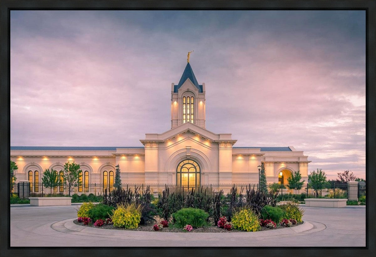 Fort Collins Temple Eternal Garden Gallery Wrap