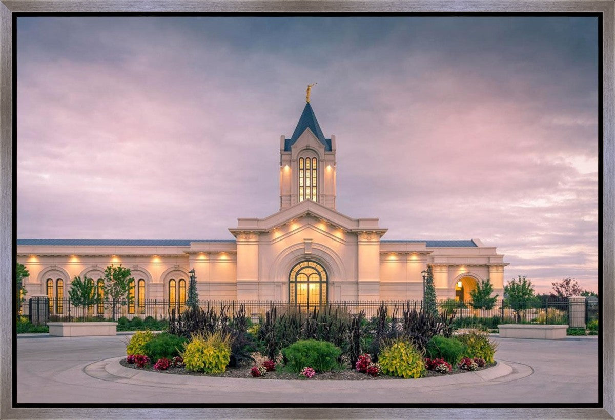 Fort Collins Temple Eternal Garden Gallery Wrap