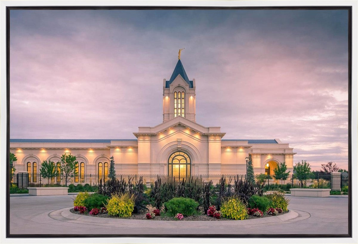 Fort Collins Temple Eternal Garden Gallery Wrap