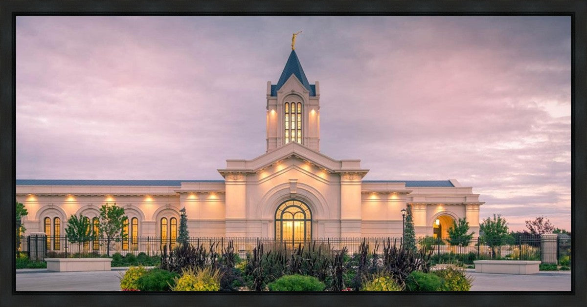 Fort Collins Temple Eternal Garden Gallery Wrap