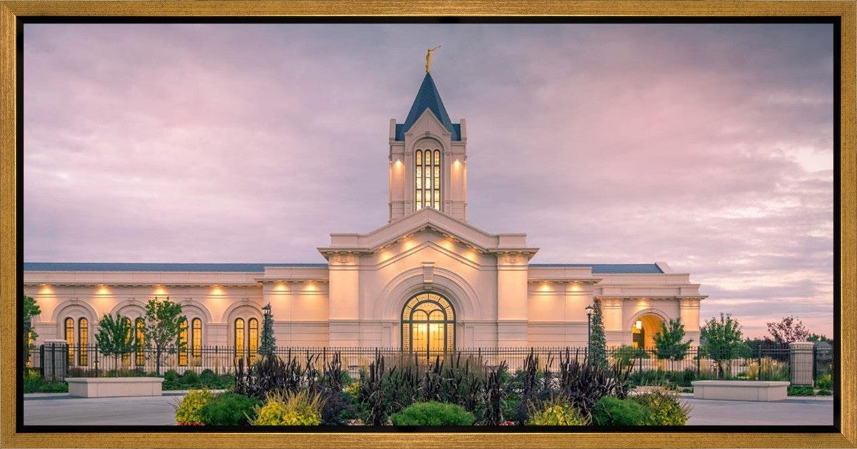 Fort Collins Temple Eternal Garden Gallery Wrap
