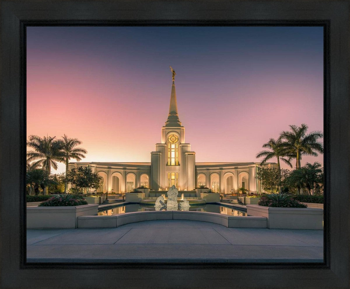 Fort Lauderdale Temple Nativity Gallery Wrap