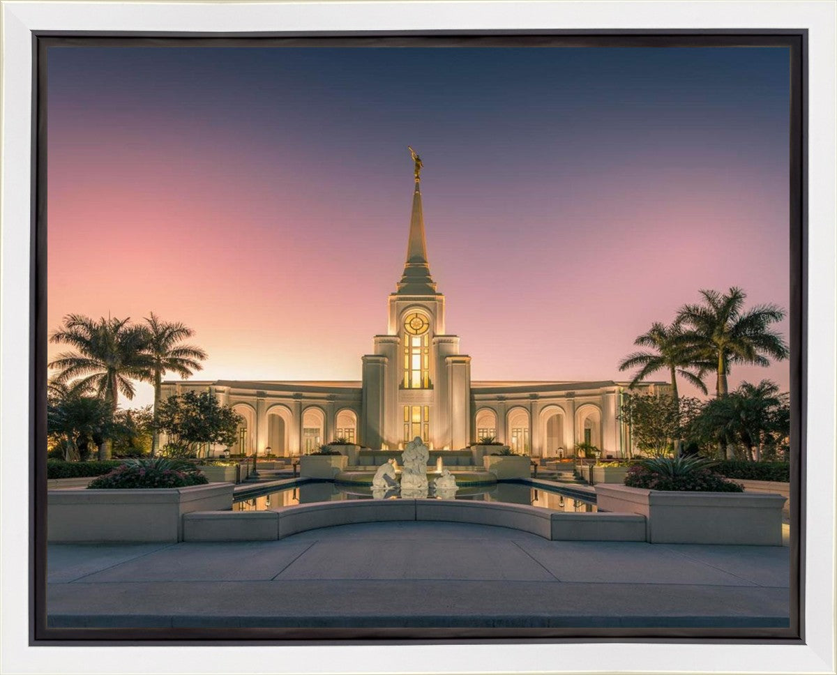 Fort Lauderdale Temple Nativity Gallery Wrap