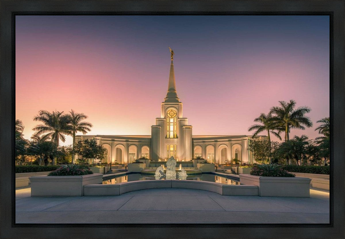 Fort Lauderdale Temple Nativity Gallery Wrap