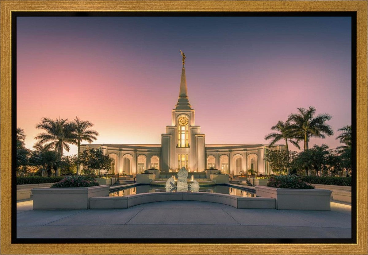 Fort Lauderdale Temple Nativity Gallery Wrap