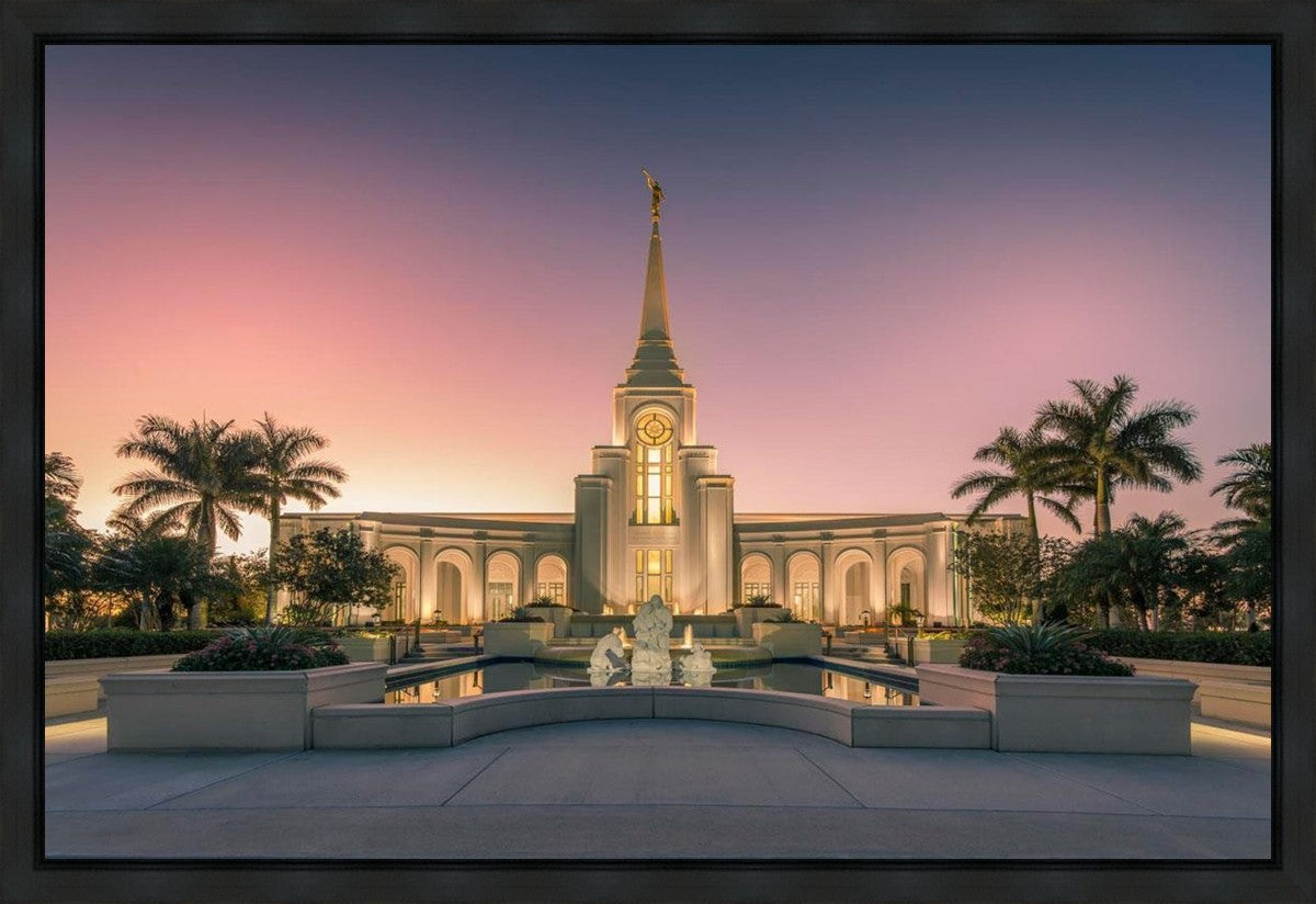 Fort Lauderdale Temple Nativity Gallery Wrap