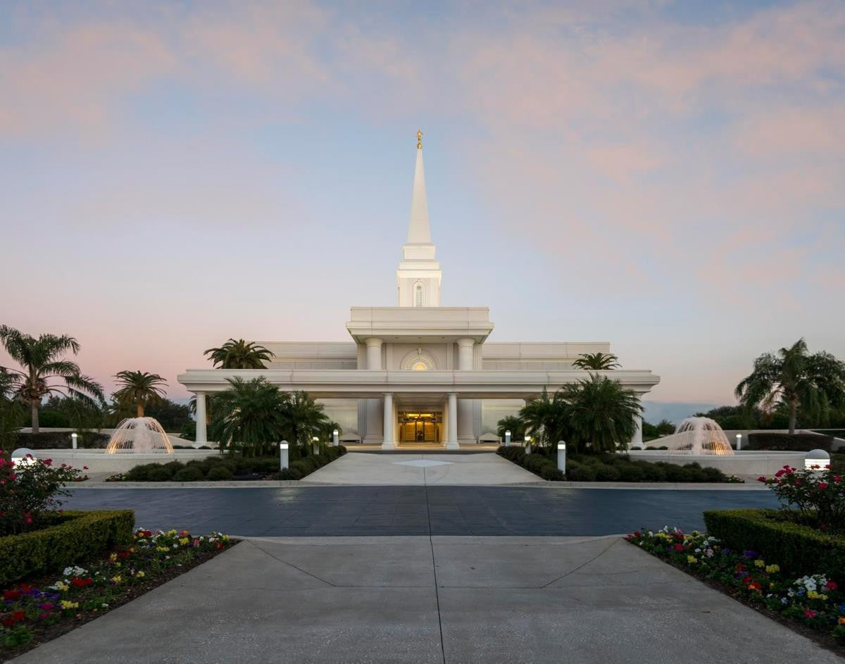 Orlando Temple Pathway Gallery Wrap