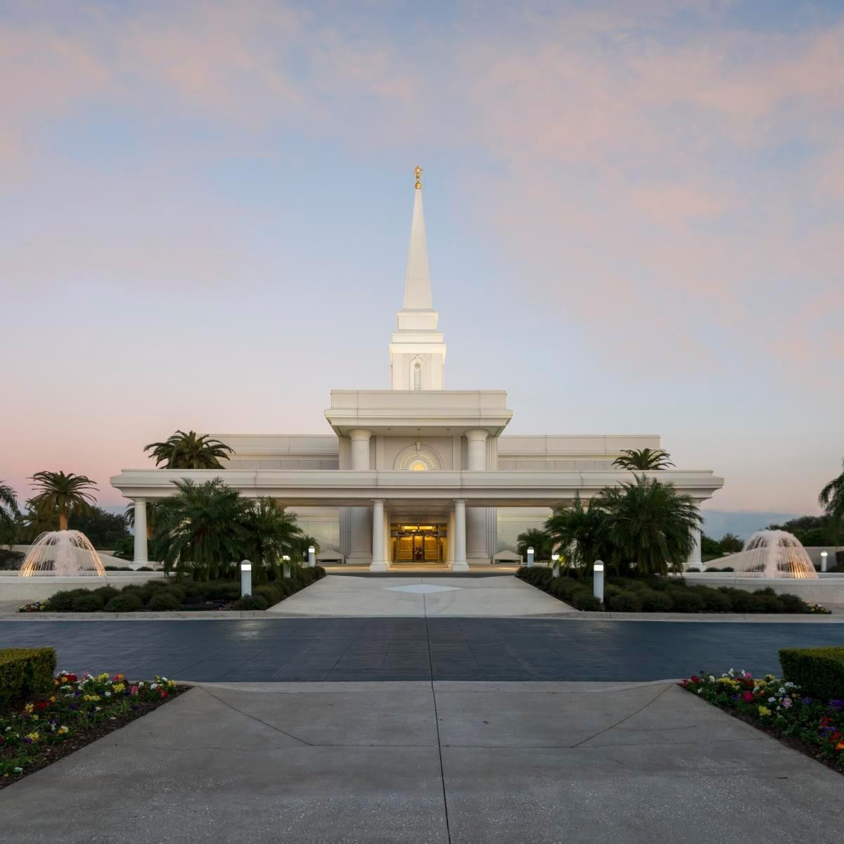 Orlando Temple Pathway Gallery Wrap