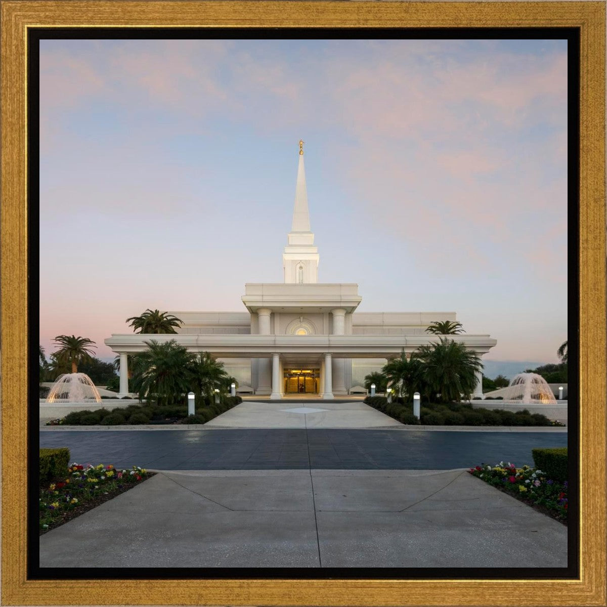 Orlando Temple Pathway Gallery Wrap