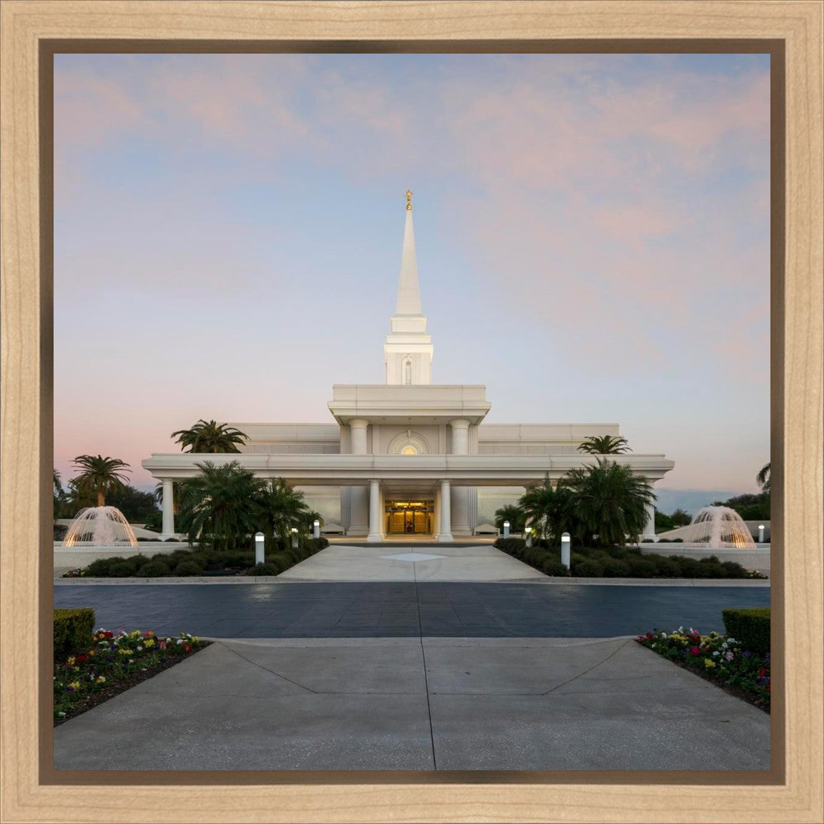 Orlando Temple Pathway Gallery Wrap