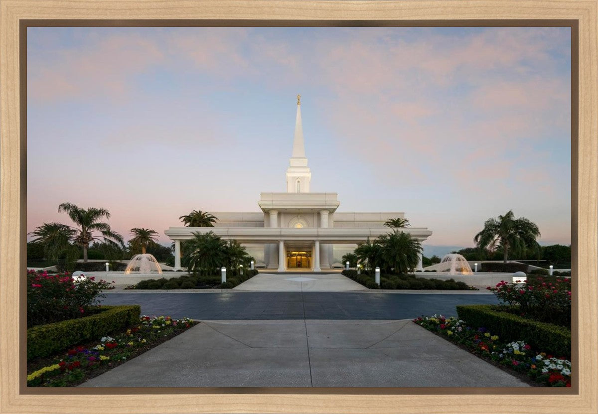 Orlando Temple Pathway Gallery Wrap