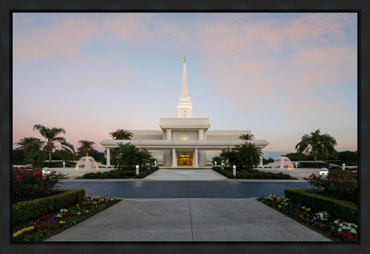 Orlando Temple Pathway Gallery Wrap