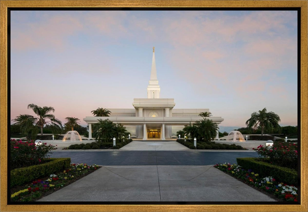 Orlando Temple Pathway Gallery Wrap