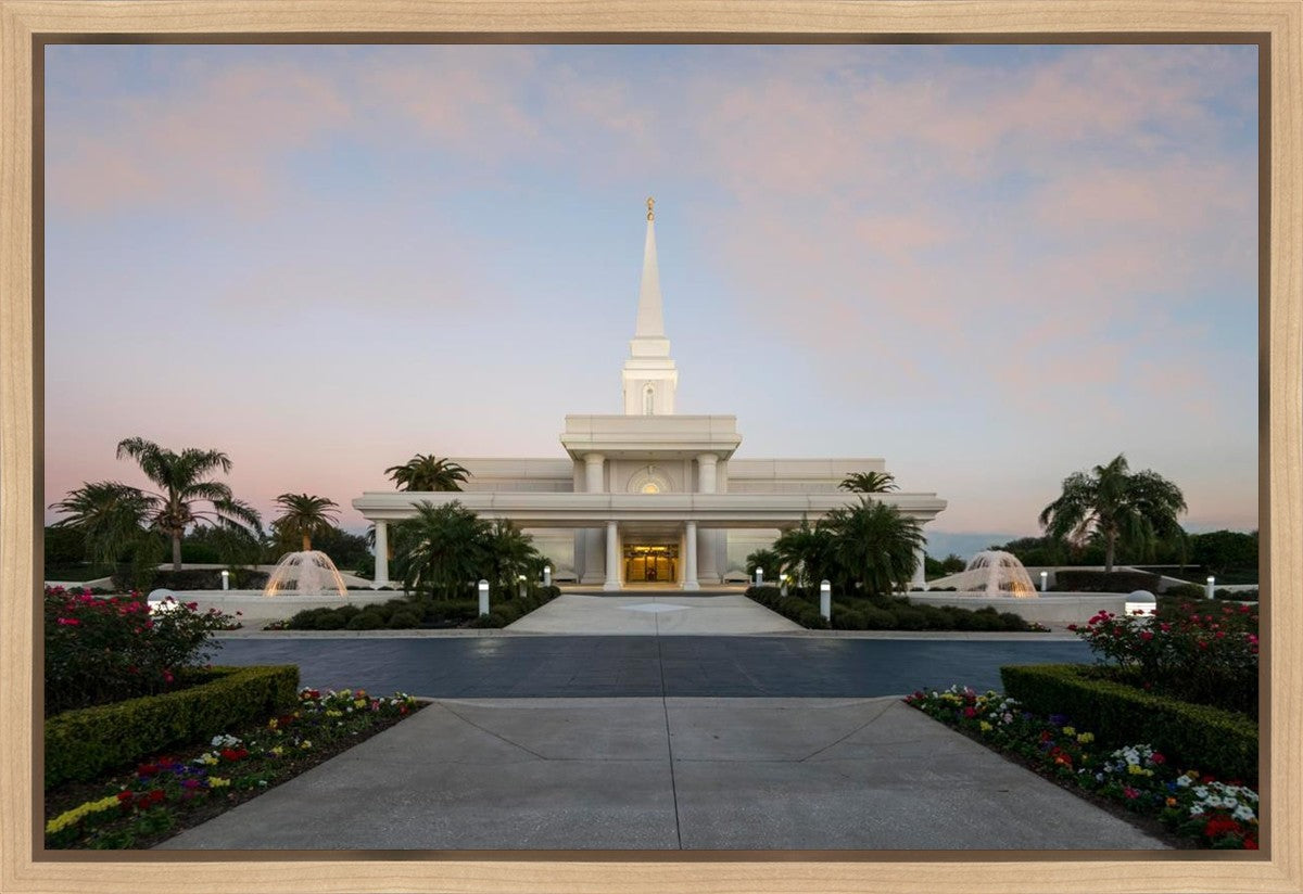 Orlando Temple Pathway Gallery Wrap