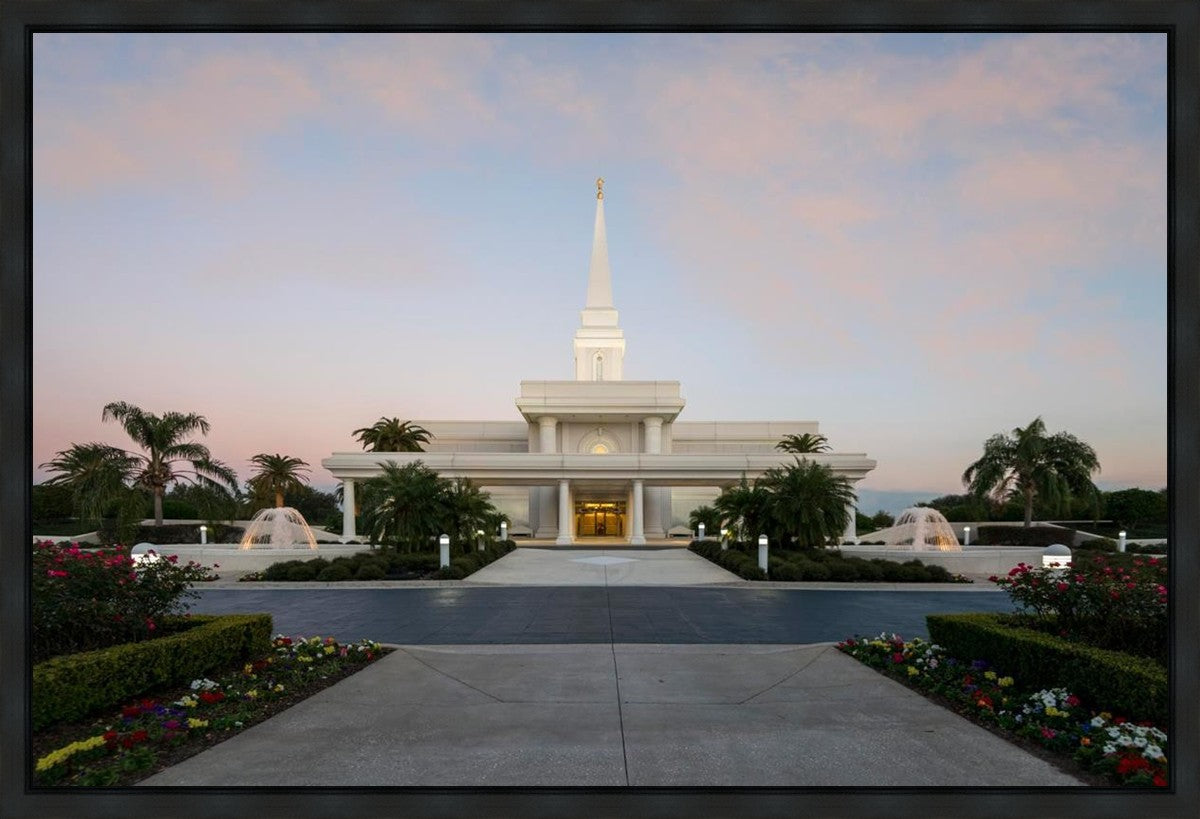 Orlando Temple Pathway Gallery Wrap