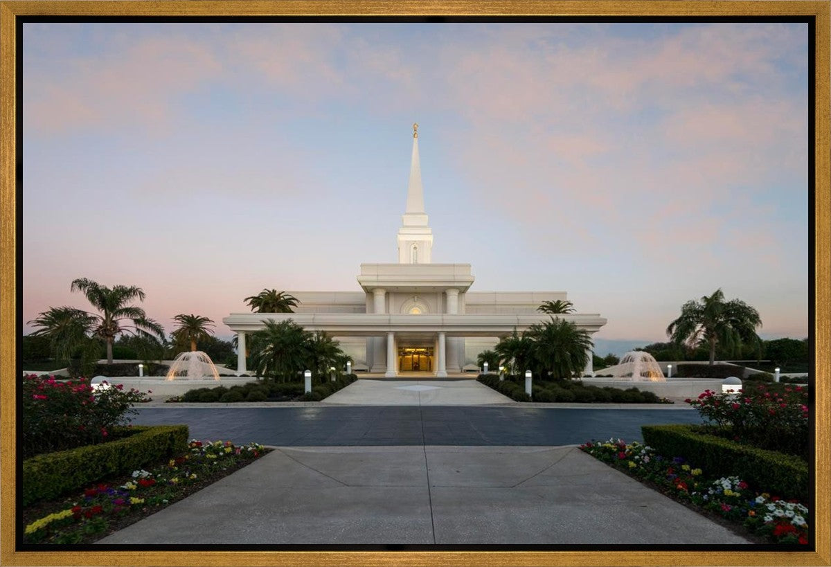 Orlando Temple Pathway Gallery Wrap
