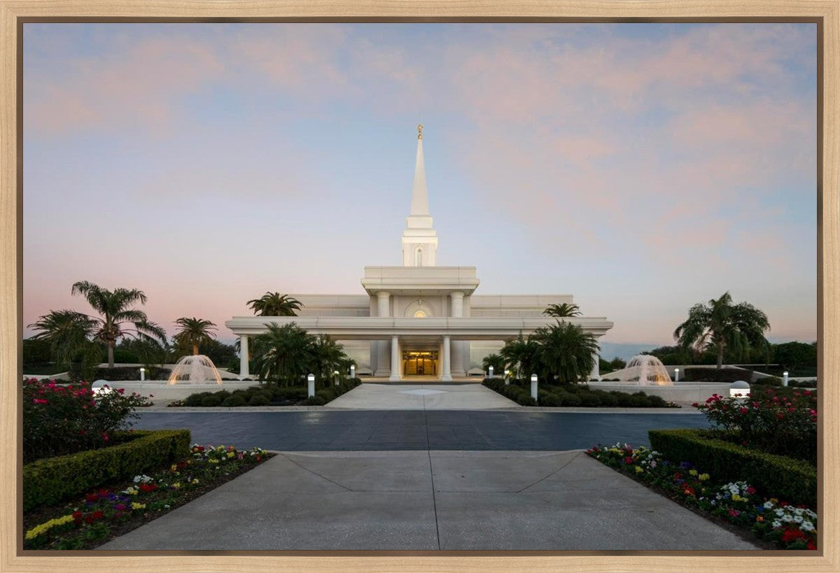 Orlando Temple Pathway Gallery Wrap