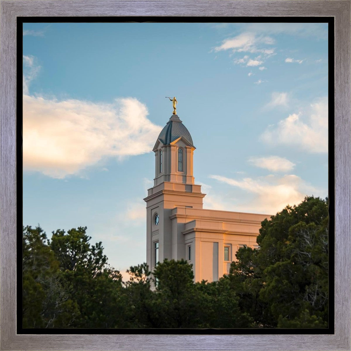 Cedar City Temple Juniper Gallery Wrap