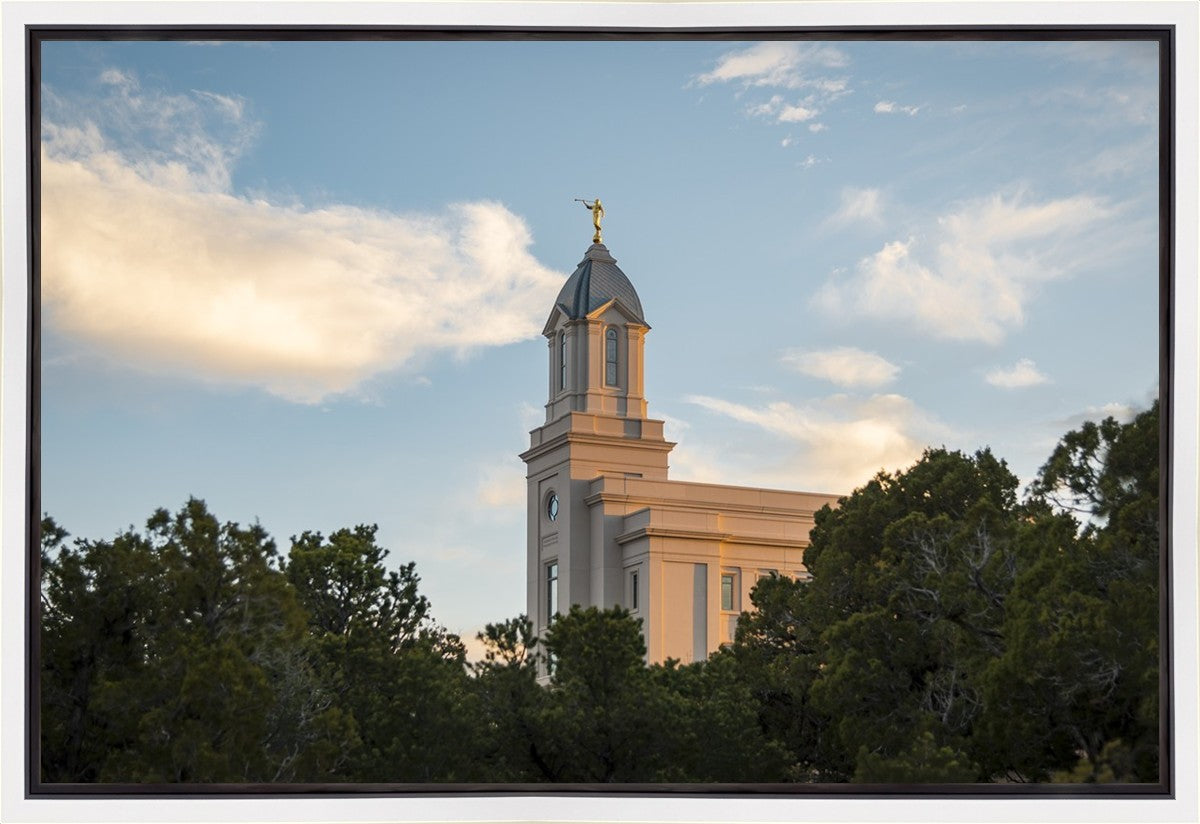 Cedar City Temple Juniper Gallery Wrap