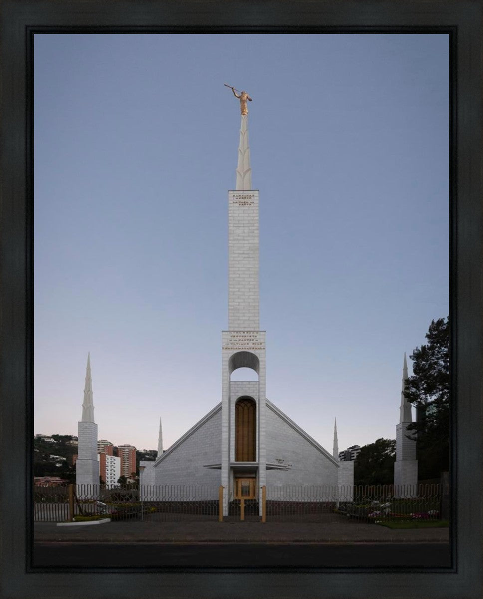 Guatemala City Temple Peace Upon A City Gallery Wrap