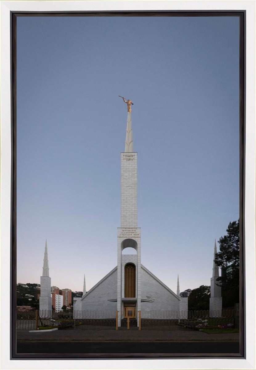 Guatemala City Temple Peace Upon A City Gallery Wrap