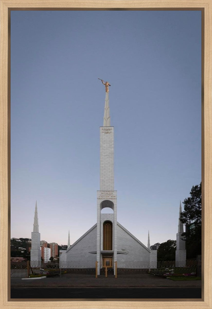 Guatemala City Temple Peace Upon A City Gallery Wrap