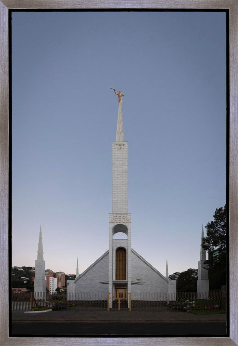 Guatemala City Temple Peace Upon A City Gallery Wrap
