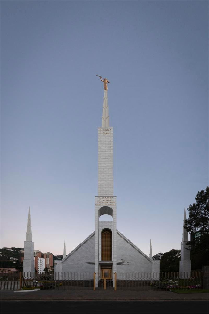 Guatemala City Temple Peace Upon A City Gallery Wrap