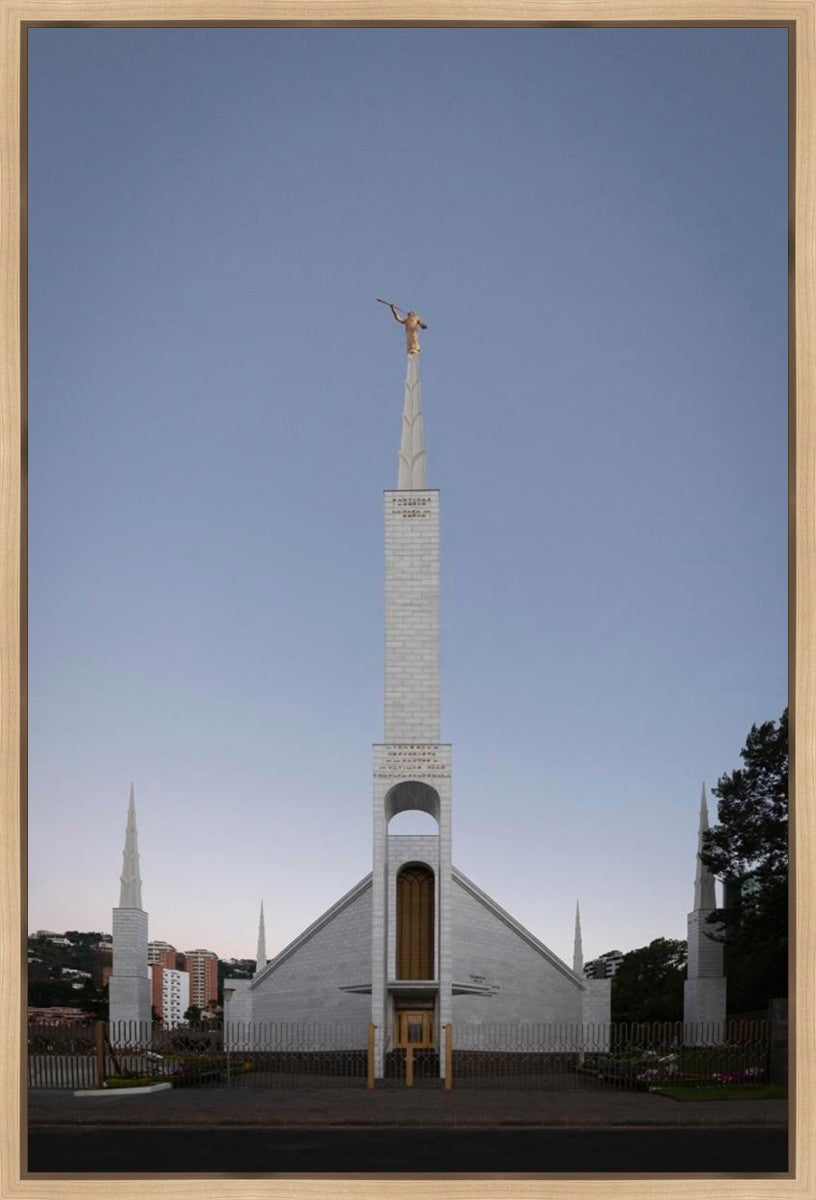 Guatemala City Temple Peace Upon A City Gallery Wrap