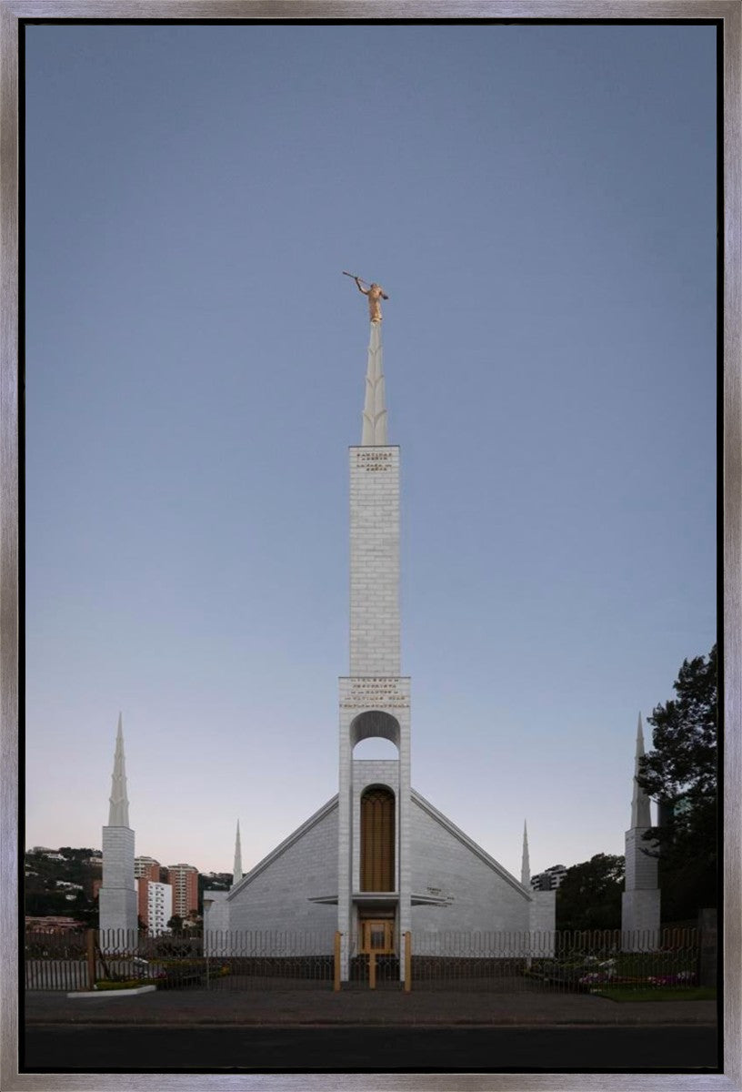 Guatemala City Temple Peace Upon A City Gallery Wrap