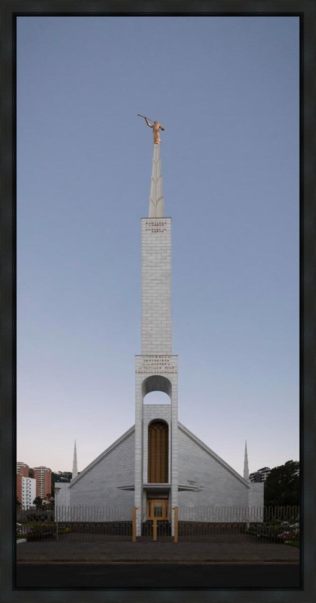 Guatemala City Temple Peace Upon A City Gallery Wrap